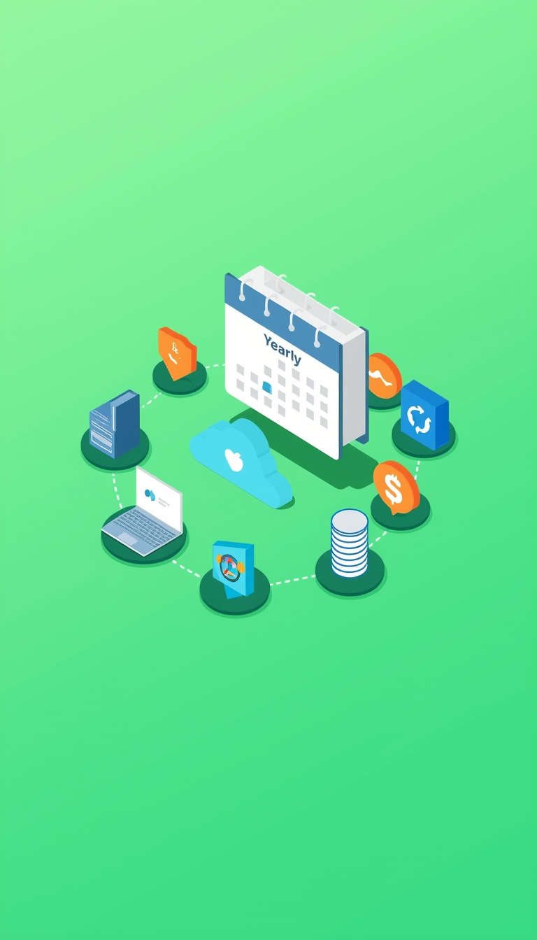 lucid-origin_A_modern_illustration_of_a_professional_website_service_with_yearly_subscription-0